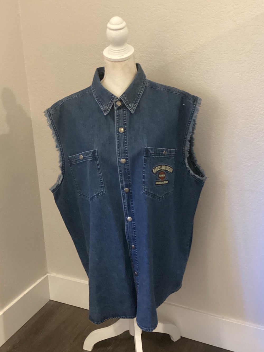 Harley Davidson Denim Vest